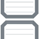 HERMA boeketiketten, ontwerp met grijze rand, 82 x 55 mm