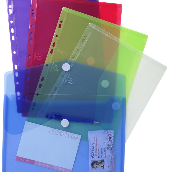 EXACOMPTA documentenmap, DIN A4, PP, kleuren assorti