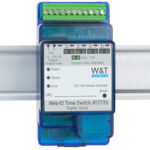 W&T Web-IO Time Switch Digital 4xOut, 10/100BaseT, blauw