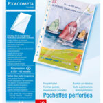 EXACOMPTA brochurehoes DIN A4, PP, transparant glad