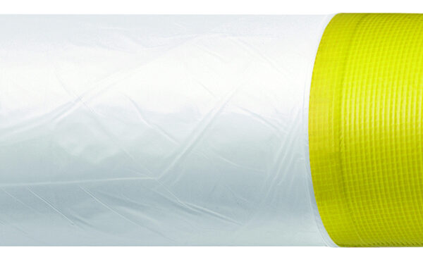 WESTEX Combi Mask 2in1 weefseltape, 550 mm x 20 m, geel