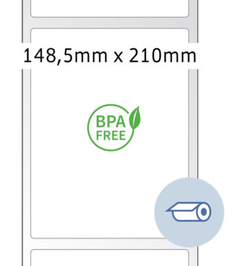 HERMA thermodirect-verzendetiketten, rol, 148,5 x 210 mm, permanent