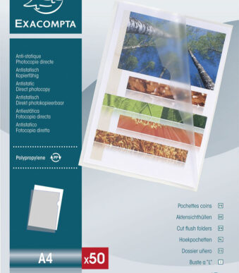EXACOMPTA zichthoes, DIN A4, PP 0,12 mm, generfd