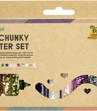 folia BIO Chunky glitter-set Starlight