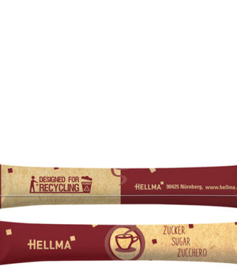 HELLMA Suikersticks, in zak, 4 g, 100 st.