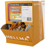 HELLMA fijnsuiker-sticks, in display, 4 g, 500 st