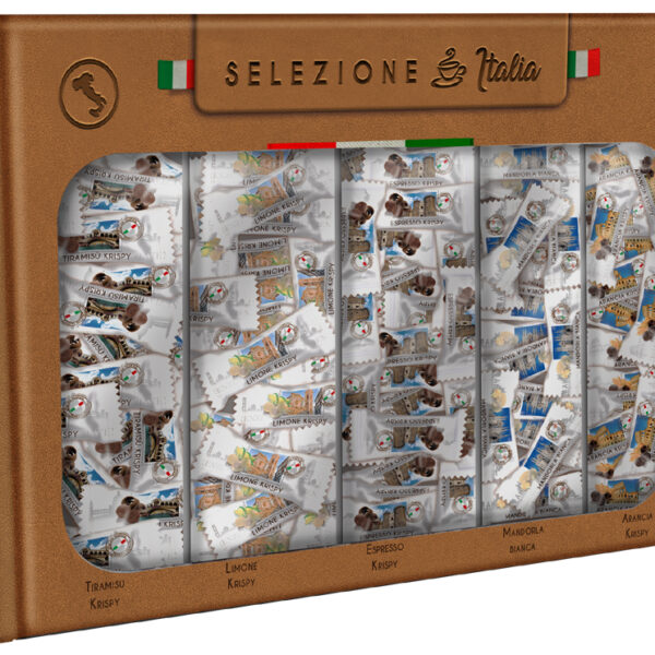 HELLMA Italian Selection Box, inhoud: 200 stuks, in doos