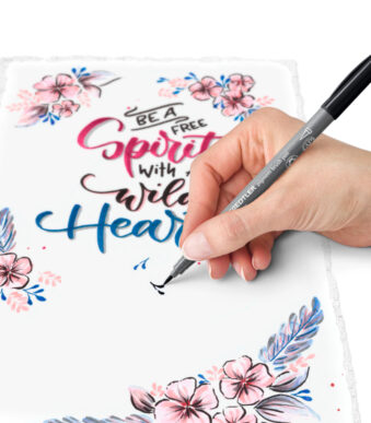 STAEDTLER schrijfset Brush Lettering Set, 9-delig