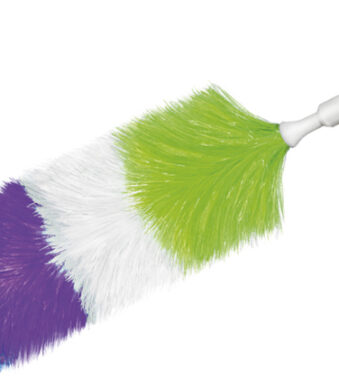 Peggy Perfect plumeau synthetisch, met telescoopsteel