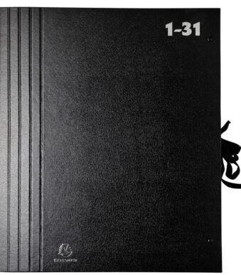 EXACOMPTA voorordner 1-31, voor DIN A4, zwart