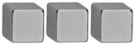 MAUL Neodym-magneetkubus, (B)10 x (D)10 x (H)10 mm, nikkel