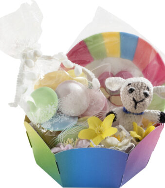 folia decomandje van regenboogkarton, diameter: 150 mm