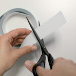 MAUL magneetband, lengte 1 m, wit