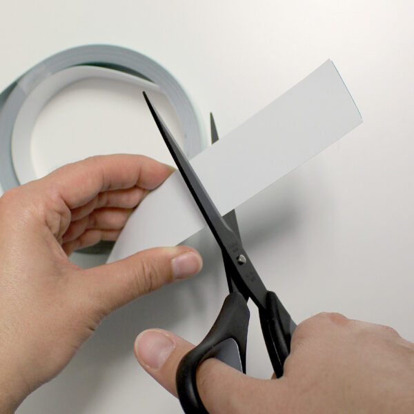 MAUL magneetband, lengte 1 m, wit