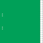 DURABLE kunststof tabbladen, PP, dikte: 0,12 mm, 25-delig