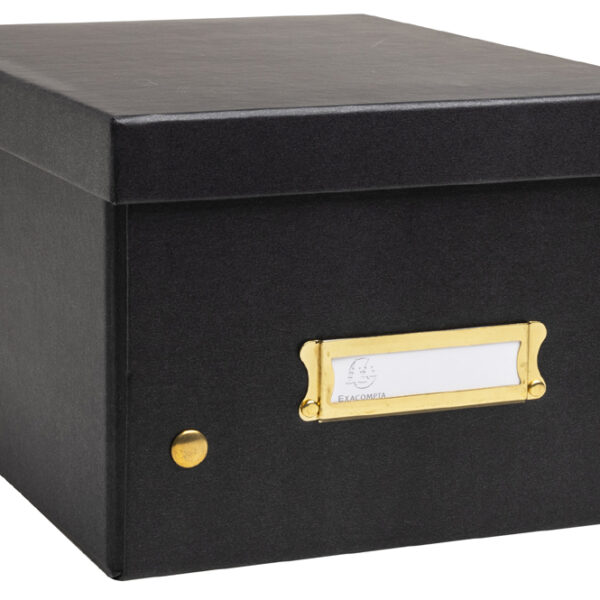 EXACOMPTA opbergbox Neo Deco, DIN A5+, zwart