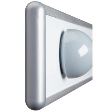 MAUL magneet-wandrail ´design´, lengte: 1.000 mm, zilver