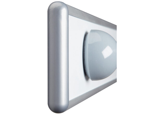 MAUL magneet-wandrail ´design´, lengte: 1.000 mm, zilver