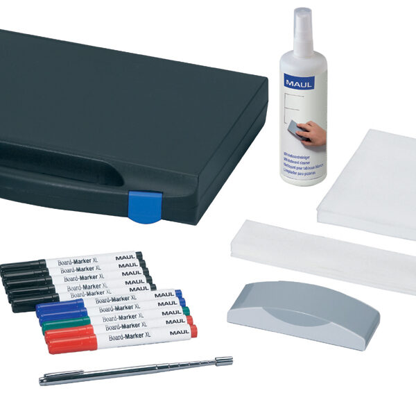 MAUL Whiteboard accessoire-set, kunststofkoffer