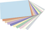 folia gekleurd papier PASTEL, DIN A4, 130 g/m2, 10 pastelkleuren assorti