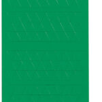 MAUL magneetsymbool driehoek, 10 x 10 mm, groen