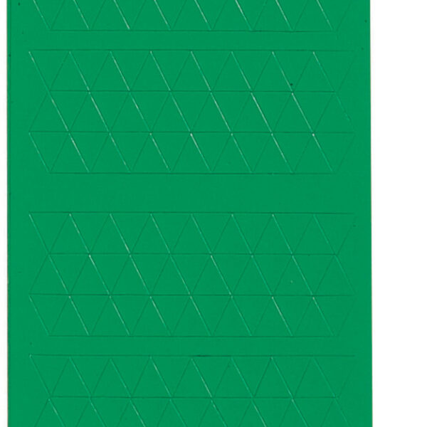 MAUL magneetsymbool driehoek, 10 x 10 mm, groen