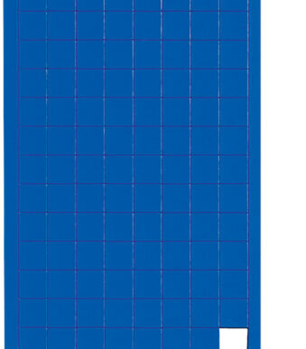 MAUL magneetsymbool vierkant, 10 x 10 mm, blauw