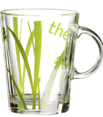 Ritzenhoff & Breker theeglas AVEDA, met oor, 380 ml