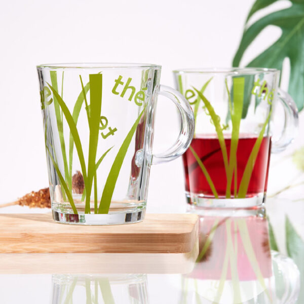 Ritzenhoff & Breker theeglas AVEDA, met oor, 380 ml