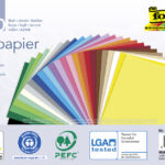 folia gekleurd papier, DIN A5, 130 g/m2, 25 kleuren assorti