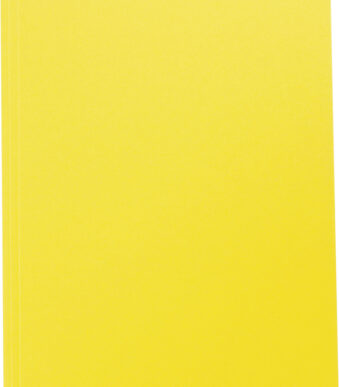 folia tekeningenmap, van gekleurd karton, DIN A4, geel