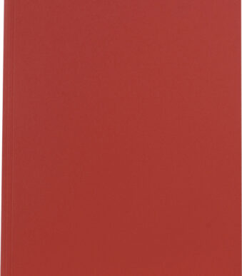folia tekeningenmap, van gekleurd karton, DIN A4, rood