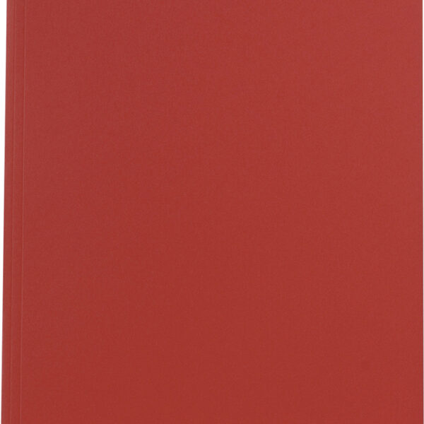 folia tekeningenmap, van gekleurd karton, DIN A4, rood