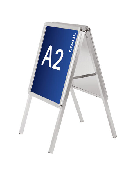 MAUL klantenstopper, DIN A2 - 400 x 575 mm, 2 klapraam