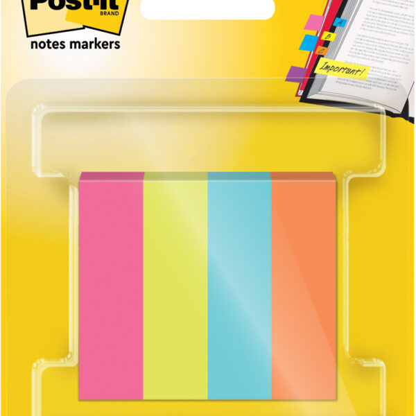 Post-it zelfklevende strookjes Page Marker, 15 x 50 mm, Poptimistic