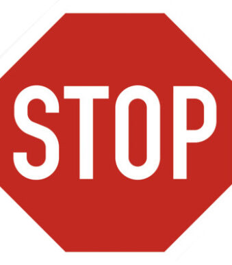 EXACOMPTA zelfklevend bord / informatiebord 'STOP'