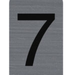 EXACOMPTA zelfklevend cijferschildje '7', 25 x 44 mm