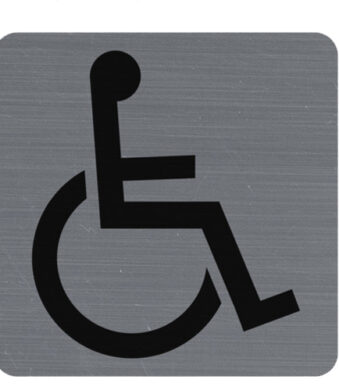 EXACOMPTA zelfklevend bordje 'Gehandicapten'