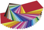 folia gekleurd papier/gekleurd karton MIX, (B)230 x (H)330 mm, assorti