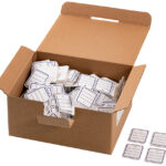 HERMA hanglabel, 35 x 45 mm, wit, met gat