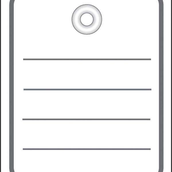 HERMA hanglabel, 40 x 50 mm, met oog, karton