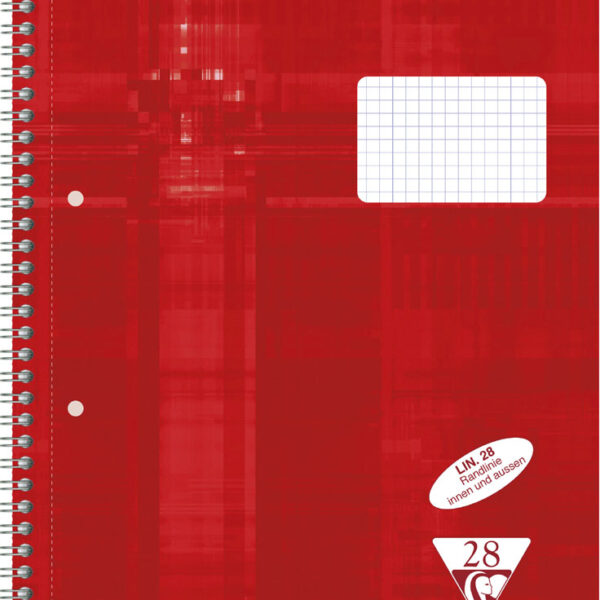 Clairefontaine Collegeblock, DIN A4, liniatuur 22, 80 vel