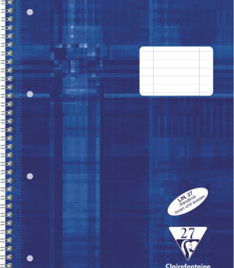 Clairefontaine Collegeblock, DIN A4, liniatuur 27, 80 vel