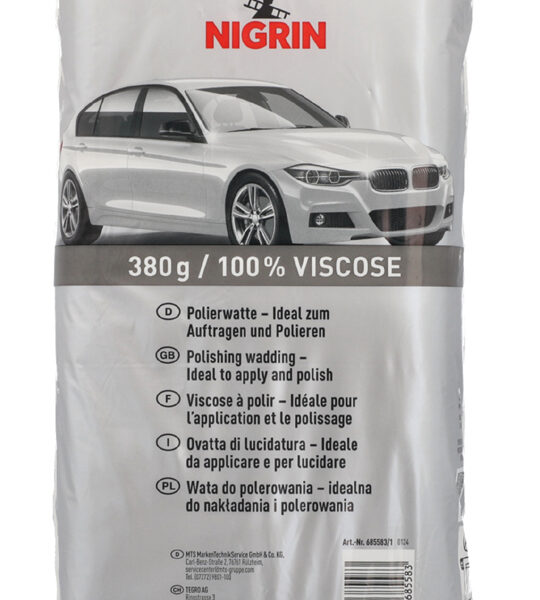 NIGRIN poetswatten, voor opbrengen en uitpoetsen, 380 g