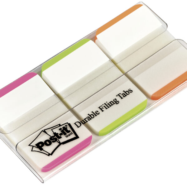 Post-it kleefstrips Index Strong met wit vlak, 25,4 x 38 mm