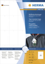 HERMA hanglabel SPECIAL, 70 x 41 mm, wit