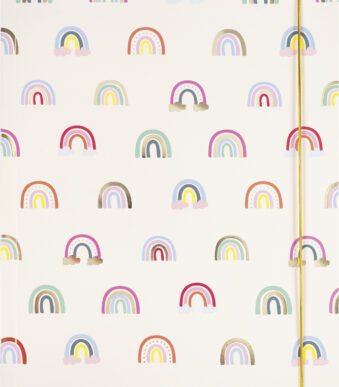 folia tekeningenmap HOTFOIL 'Rainbows', karton, DIN A3