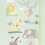 folia tekeningenmap HOTFOIL 'Happy Safari', karton, DIN A3