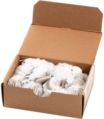 HERMA hanglabel, 25 x 38 mm, met witte draad, karton