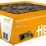 HELLMA espresso-bonen in pure chocolade, in doos